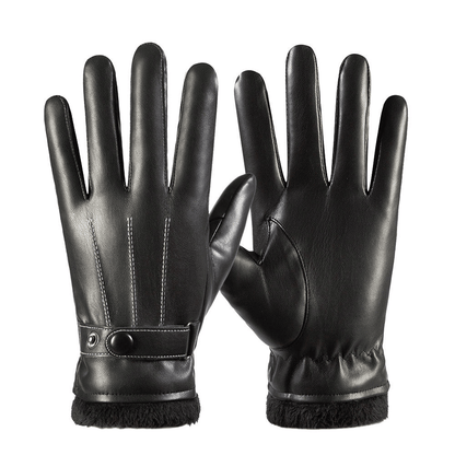🧤 Premium Aesthetic Leather Winter Touchscreen Gloves  For Men & Women | Leather | Motorcycle, Cycling, Outdoor | Free shipping