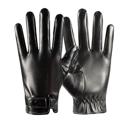 🧤 Premium Aesthetic Leather Winter Touchscreen Gloves  For Men & Women | Leather | Motorcycle, Cycling, Outdoor | Free shipping